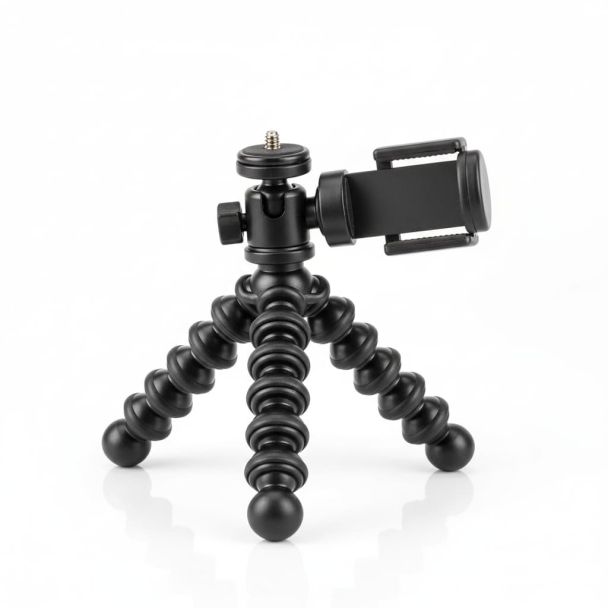 Mini Tripé Flexível para Câmera/Celular