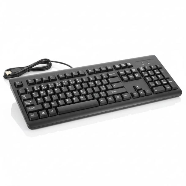 Teclado ABNT2 USB Preto
